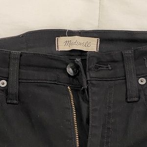 Black Madewell skinny jeans